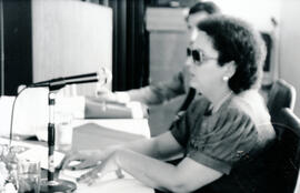 Fotografía de Ana Virginia García De Benedictis, Jefe del Departamento Documental del Archivo Nac...