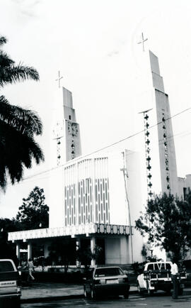 Fotografía de la Iglesia del Cantón de Pérez Zeledón. Vista de suroeste a noreste. San José