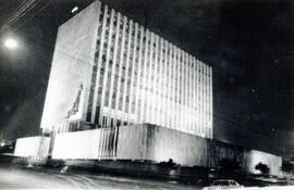 Fotografía del edificio de la Corte Suprema de Justicia, inaugurado el 29 de abril de ese año