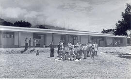Fotografía del interior de la Escuela para niños Sordos. Cartago