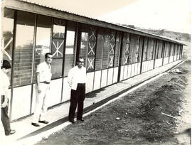 Fotografía de la inauguración del Centro Comunal Carlos Ugalde, en el Porvenir de San Carlos. Ala...