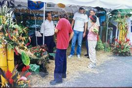 Fotografías de la feria de exhibición de la Corporación Bananera Nacional