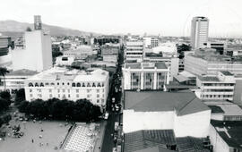 Fotografías panorámicas de la ciudad de San José Vistas de Este a Oeste y hacia el Noroeste, toma...