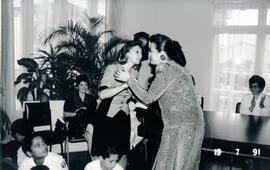 Fotografía de Virginia Chacón, Directora del Archivo Nacional clausura la actividad realizada por...