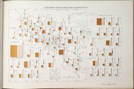 Mapa establecimientos manufactureros en Costa Rica, según censo 1973. En Atlas Estadístico de Cos...