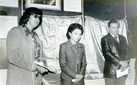 Fotografías del acto de incorporación de los deportes en la Galería del Deporte, con la participa...