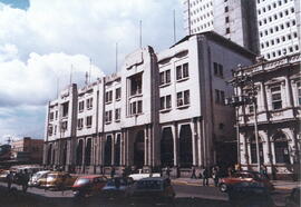 Fotografía del Banco Nacional de Costa Rica, tomado desde el costado norte del Banco Central de C...