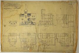 Plano para construcción de Palacio Municipal en San Isidro de Coronado. Provincia de San José. Pr...