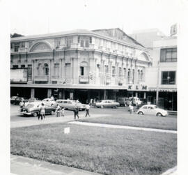 Fotografía vista del edificio del Teatro Raventós. Situado en calle 0, avenida 2. San José, Costa...
