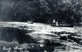 Fotografías panorámicas del río San Carlos. Tomas de Boca del río, subiendo el río Costa Rica des...