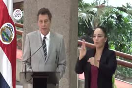 Video del presidente de la República, Rodrigo Chaves Robles, durante la conferencia de prensa sob...