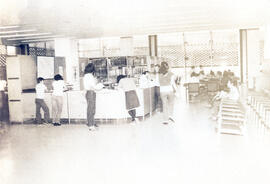 Fotografía con la imagen de la sala García Monge de la Biblioteca Nacional. San José