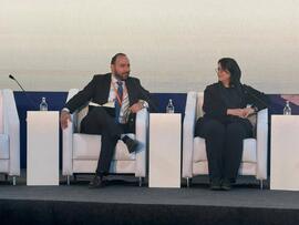 Fotografías del Foro Urbano Mundial, realizado en el Cairo, Egipto. Participa el viceministro de ...