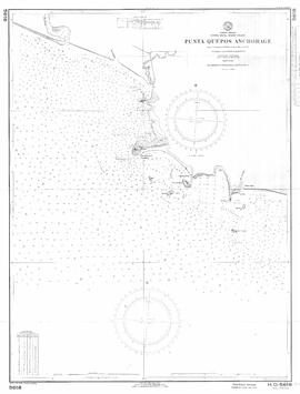 Carta náutica de Central America, Costa Rica West Coast, Punta Quepos Anchorage