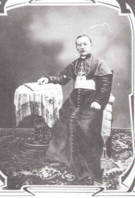 Fotografía de Juan Gaspar Stork, Obispo de Costa Rica. Nació el 5 de junio de 1856 en Colonia, Al...