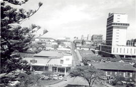 Fotografía del edificio de la Caja Costarricense de Seguro Social, ubicado en avenida 4, de este ...