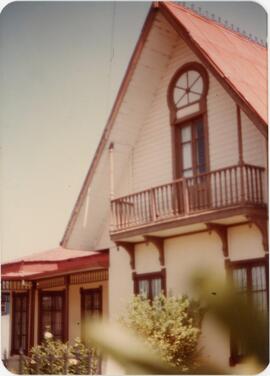 Fotografía de casas antiguas en Barrio Escalante
