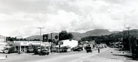 Fotografía de la Carretera Interamericana. Vista hacia el norte del cantón de Pérez Zeledón San José
