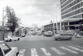 Fotografía de la avenida segunda, desde calle 5. Hacia el este San José