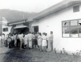 Fotografía de la inauguración de una Agencia del Ministerio de Agricultura y Ganadería en Tucurri...