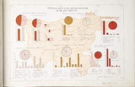 Mapa principales aspectos del Área metropolitana de San José, censo 1973. En Atlas Estadístico de...