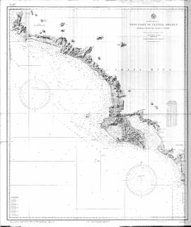 Carta náutica de North America, West Coast of Central America, Judas Point to Burica Point