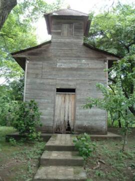 Fotografía de la Ermita de las Mercedes ubicada en el cantón de Liberia