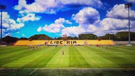 Fotografía del Estadio Edgardo Baltodano Briceño ubicado en el cantón de Liberia