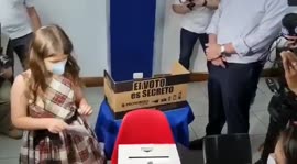 Video de la hija del candidato presidencial del Partido Progreso Social Democrático, Rodrigo Chav...