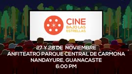 Video publicitario titulado Festival de Cine bajo las Estrellas en Nandayure, Guanacaste. Activid...