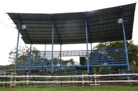 Fotografía de parte del Redondel de Campo Ferial de Cañas Dulces, ubicado en Liberia