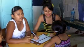 Video del reporte titulado Niños y Niñas de San Buenaventura en Abangares gozan de agua potable