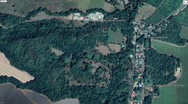 Fotografías satelitales del Pueblo de Santa Rita, en el cantón Nandayure, provincia de Guanacaste...