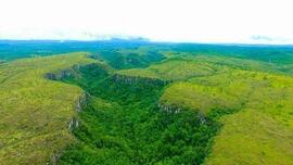 Fotografía del sector conocido como Los Cañones, Curubandé, en el cantón de Liberia