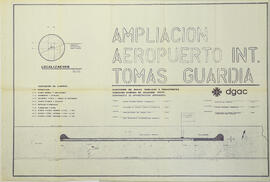 Planos de la ampliación Aeropuerto Internacional Tomás Guardia, del Programa CP-8 Ampliación del ...