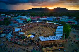 Fotografía de redondel de toros ubicado en el cantón de Santa Cruz, Guanacaste