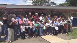Video del reportaje titulado Inauguran mejoras en la escuela Nandayure