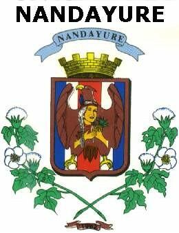 Ilustración de escudo de cantón de Nandayure, Costa Rica.
