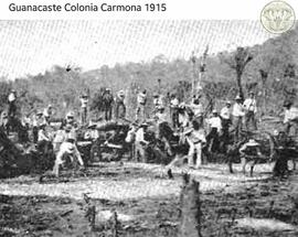 Fotografía de habitantes en el distrito Carmona, cantón Nandayure, provincia de Guanacaste. Entre...
