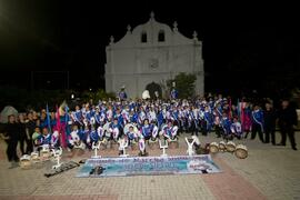 Fotografía de la Banda de Marcha del Sistema Nacional de Educación Musical (SINEM) del cantón de ...
